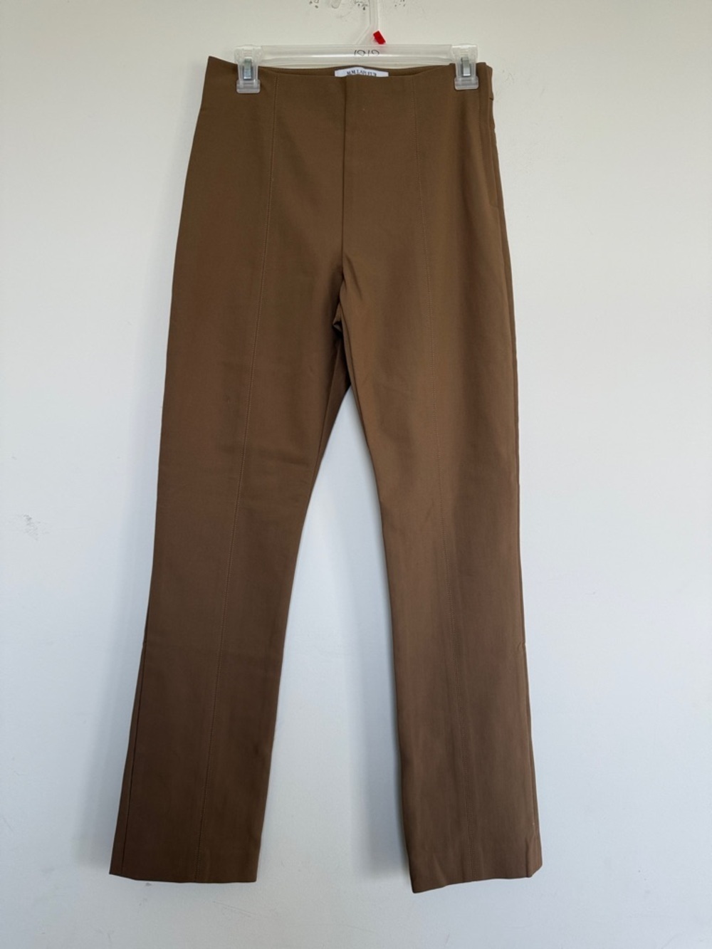 MM Lafleur Brown Straight-Leg Chinos